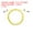 Yellow, variant on Uxcell 10Ft Speed Jump Rope Replacement Cable 2.5mm Professional Skipping Rope Steel Wire Replace Red