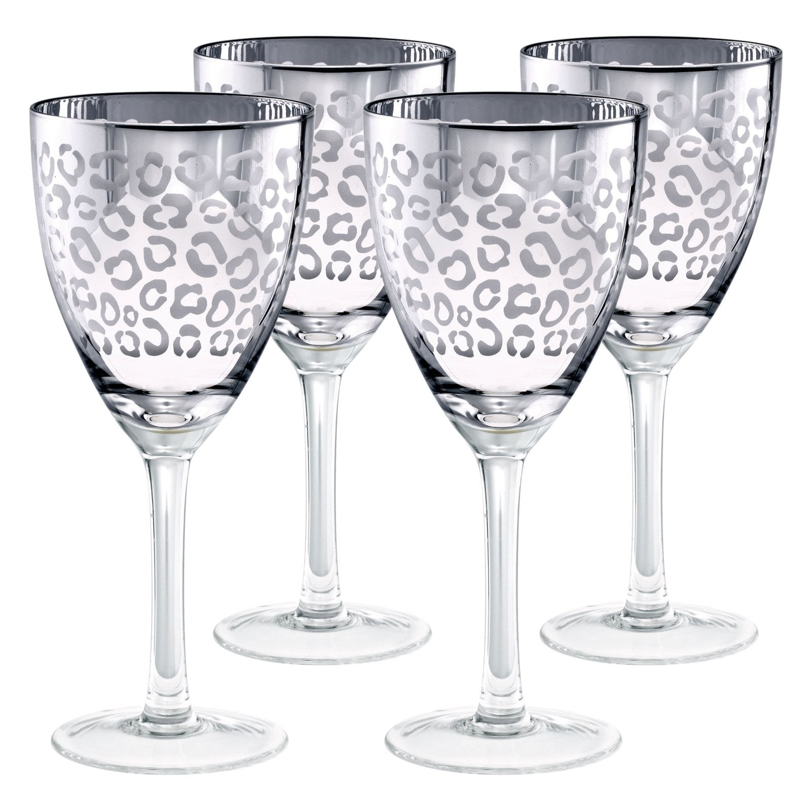 Tumblers & Water Glasses Drink & Barware Leopard Wine Glass