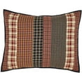 thumbnail image 2 of VHC Brands, Beckham, Cotton, 21x27, Standard Sham, Red, 2 of 3