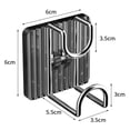thumbnail image 1 of Adhesive Wall Mounted Pot Holder Storage Hanger Clip Washbasin hook Organizer, 1 of 4