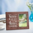 thumbnail image 5 of 4x6 Inch Pet Memorial Picture Frame Natural Wood Photo Frame Rectangle Frame with You were My Favorite Hello and My Hardest Goodbye Words, 5 of 9