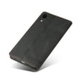 thumbnail image 6 of Wallet Cover for iPhone XR, Credit Card Slot Stand Slim Premium PU Leather & Soft TPU Back Shockproof Flip Folio Book Magnetic Cover For iPhone XR, Black, 6 of 14