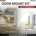 thumbnail image 6 of Rev-A-Shelf Heavy Duty Metal Door Waste Container Mounting Kit, 54DM-KIT-1, 6 of 13