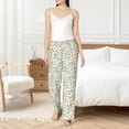 thumbnail image 6 of Lsque Bicycles And Boards Print Women's Pajama Pants, Lounge Pant - Comfortable Home Wear,Elastic Waistband, Stylish Design-Medium, 6 of 9