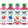 thumbnail image 2 of Bai Drinks | Flavored Water Assortment of Blueberry, Cherry, Watermelon, Strawberry kiwi, Clementine, Coconut is Gluten Free, Non GMO , Vegan and Kosher | Antioxidant Infused Drinks, 18 FL O, 2 of 5