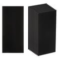 thumbnail image 1 of Unique Bargains 10packs Welding Lens 2' x 4.25' Shade 8 Plastic Glass Replacement Welding Lens Black, 1 of 6