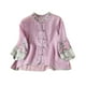 thumbnail image 1 of Vestidos Casuales Para Mujer, Blusas De Mujer De Moda Camiseta estampada de moda para mujer, blusa informal de manga 3/4 y cuello redondo, 1 of 4
