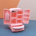 thumbnail image 4 of Pink Playset Muñeca Decoración Adornos Accesorios Moda refrigerador para cocina ños ñas de 3 Hugo Refrigerador en miniatura, 4 of 7