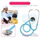 thumbnail image 3 of Juego de juguetes de médico para niños, casa de juegos para niños y bebés, herramienta de inyección para niñas, caja de medicinas de simulación de madera, estetoscopio, 3 of 5