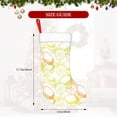 thumbnail image 4 of Yiaed Lemon Potatoes Print Christmas Stockings, Christmas Stockings Hanging Ornaments, Christmas Stockings for Family Christmas Holiday Decorations, 4 of 7