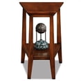 thumbnail image 2 of Bowery Hill Triangle Solid Wood End Table in Sienna Finish, 2 of 7