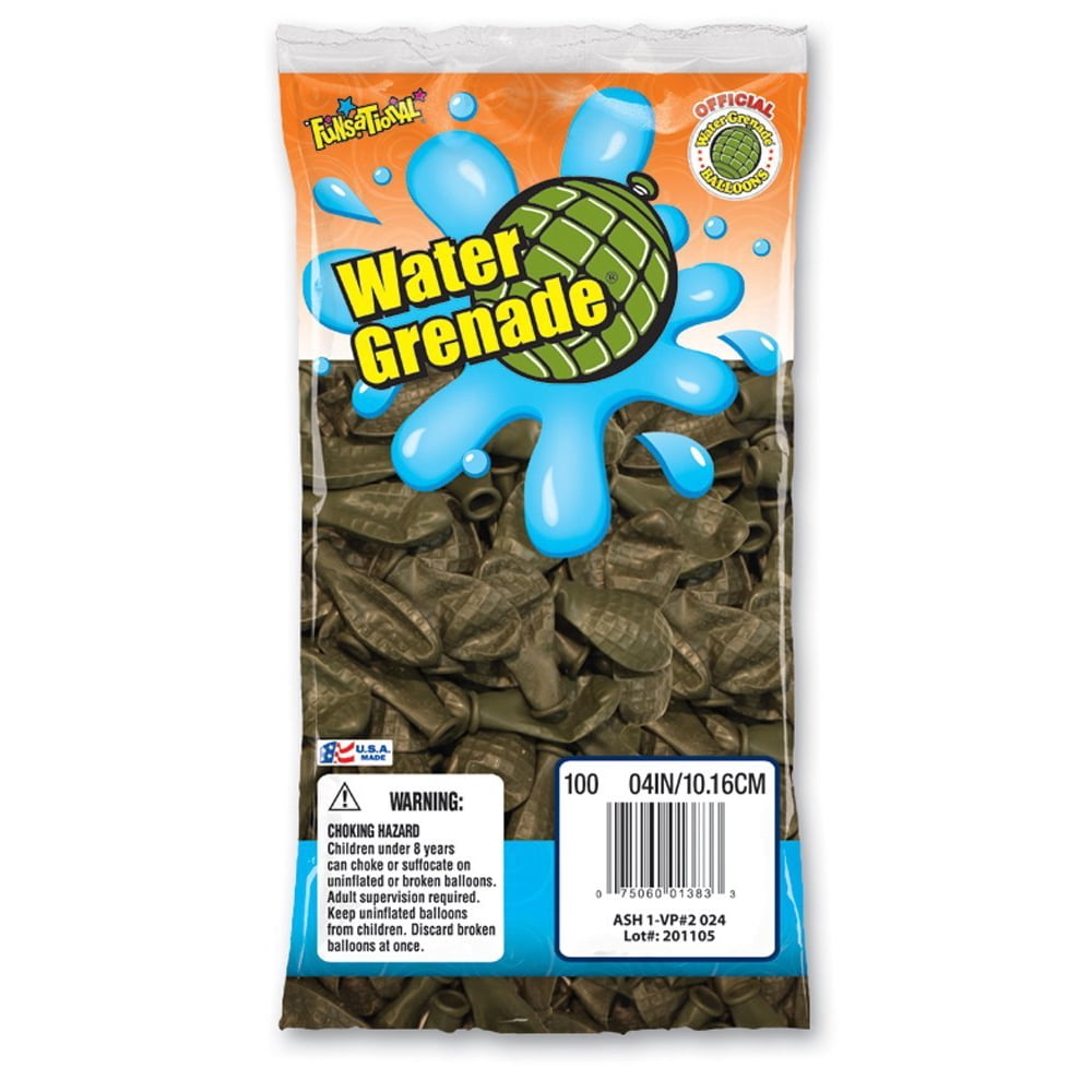 Party Supplies - Pioneer Water Grenades Balloons 100 ct ...