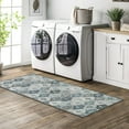 thumbnail image 6 of Lahome 2'x6 Washable Moroccan Runner Rugs for Entryway, Non-Slip Indoor Blue Hallway Runners with Rubber Backing, Soft Kitchen Rug Runner, 6 of 7