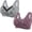 Bronze, variant on 2 Pack Front Closure Wireless Bra for Women Tank Top Style Wide Shoulder Strap No Underwire Bralette Soft Breathable Bras Mint Green 3XL