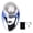 Gradient Blue, variant on YAHHU Mens Beard Trimmer Professional Stylish Small Portable Efficient Rechargeable Precise Trim Electric Barber Clipper for Home Travel Salon Hair Cutting Grooming Kit, Electroplating Gray