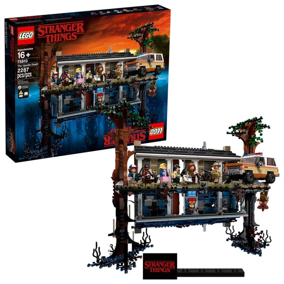 LEGO Stranger Things The Upside Down 75810 Byers' House Model Building Set