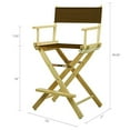 thumbnail image 5 of Casual Home 220-00/021-45 Director Chair 24"" - Counter Height Natural Frame/Brown Canvas, 5 of 5