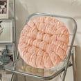 thumbnail image 6 of Back to School Savings! HBBKVI Office Household Seat Cushion--Plush Floor Cushion for Living Room Tatami Mats--16 Inches, Orange, 15.7"X15.7", 6 of 10