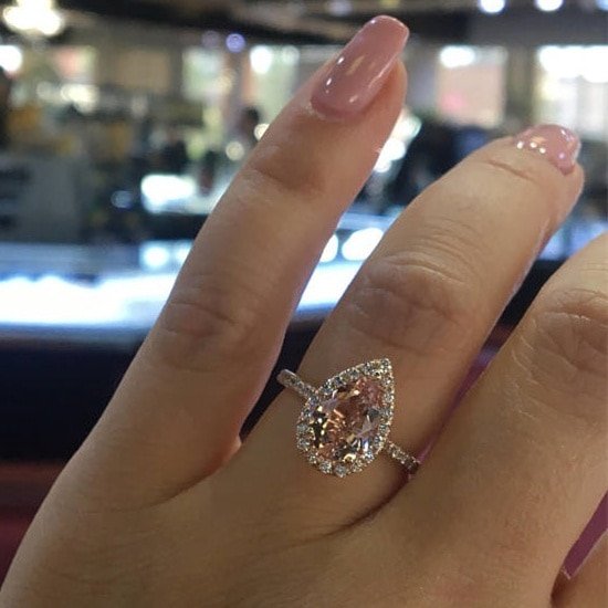 Exquisitos anillos de compromiso de Color plateado a la moda para mujer, anillo de piedras de circón blanco a la moda, joyería nupcial de aniversario para boda Dengxun unisex