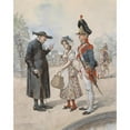 thumbnail image 3 of Carl Fischer-Köystrand 20x24 Black Modern Framed Museum Art Print Titled - Spiritual Admonition (1916), 3 of 5