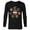 Black, variant on 85th Anniversary Hero Icons Celebrating 85 Years - Long Sleeve T-Shirt for Men - Customized-White