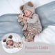 thumbnail image 4 of Muñeca Reborn JIZHI Realistic Girl de 43 cm con kit de alimentación, 4 of 7