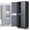 Gray/Black, variant on DNA Motoring 71" Black Lockable Metal Utility Storage Tool Cabinet w/ 5 Adjustable Shelves