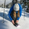 thumbnail image 6 of Crescent Moon Eva Foam Running & Hiking Snowshoes for Adults, Seafoam, 6 of 10