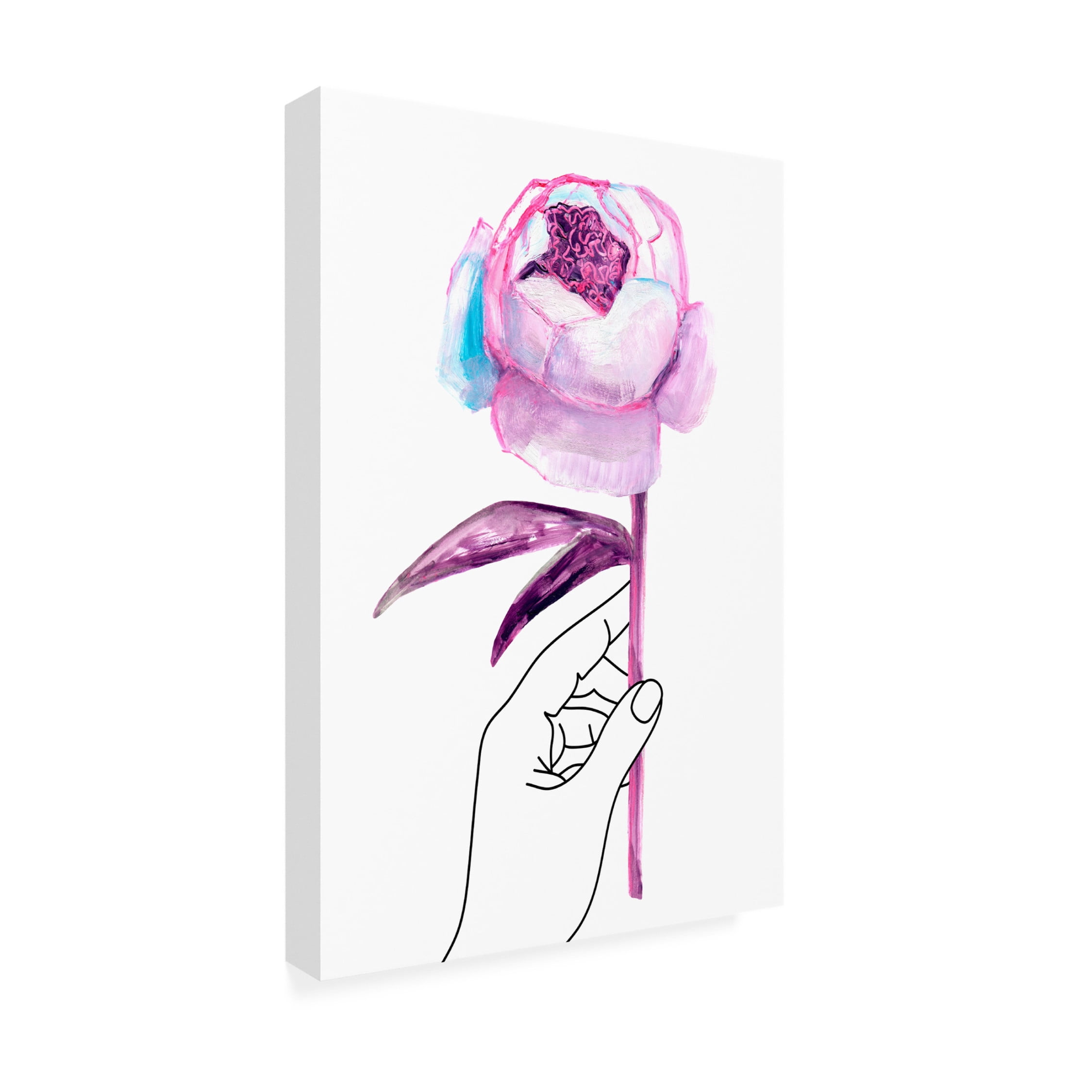Trademark Fine Art Rosana Laiz Blursbyai Louella Canvas Wall Art