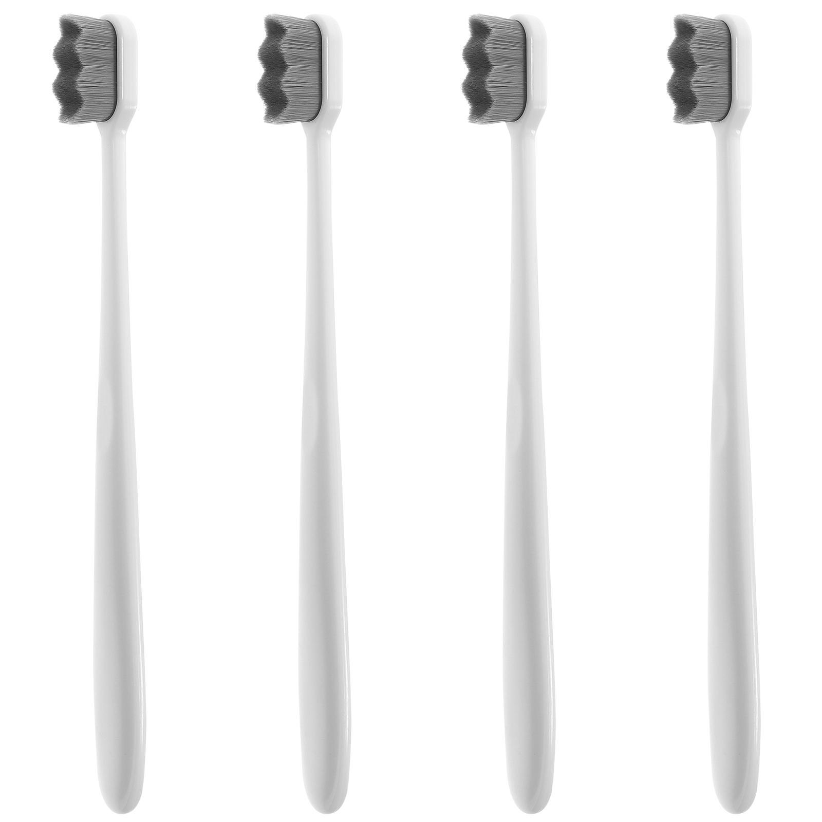 4Pcs Adult Tooth Brushes Soft Bristle Travel Adult Toothbrushes Adult
