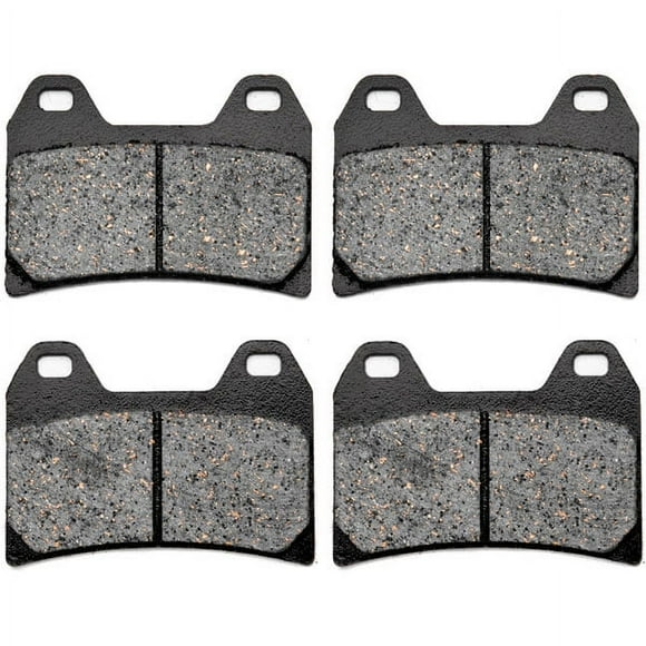 KMG Plaquettes de Frein avant Compatibles avec 2000 Ducati 748 R (Étrier à 2 Plaquettes) - Ensemble de Plaquettes de Frein Organiques Non Métalliques NAO