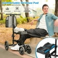 thumbnail image 3 of COSYWILL Steerable Knee Scooter,Knee Walker Scooter for Adults with 10" Front Wheels,Foldable Knee Scooter for Foot Surgery Crutches Alternative,Black, 3 of 8