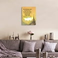 thumbnail image 4 of Christian Jesus Canvas Wall Art,Bible Verses Wall Decor, Wall Inspirational Quotes Framed Artwork for Church Living Room Bedroom,11"*15"(29x38cm), 4 of 6