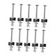 thumbnail image 5 of Kit de fijación de espaciadores para postes de la estructura de la cama elástica, tornillos resistentes, piezas de acero galvanizado. L 10 piezas, 5 of 8