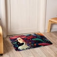 thumbnail image 6 of Mermaid Polyester Non-Slip Indoor Carpet Kitchen Mat - Machine Washable Door Rug Chair Mat, 6 of 6