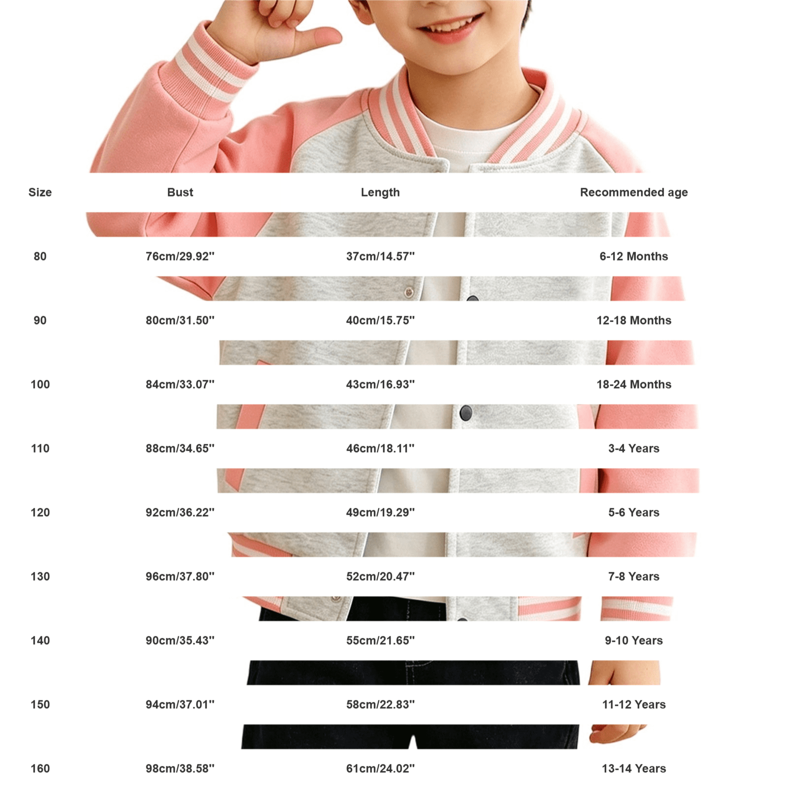 Boys Girls Retro Baseball Bomber Jacket Kids Classic Color Block Varsity Jackets Stand Collar Button Front Outerwear Coats