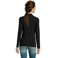 thumbnail image 4 of SOLS Womens Perfect Long Sleeve Pique Polo Shirt, 4 of 5