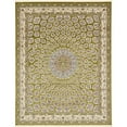 thumbnail image 1 of Unique Loom Narenj Medallion Pattern Design Rug 8' x 10' Rectangle Green/Tan, 1 of 1