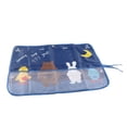 thumbnail image 1 of MAYUJIAA Rideau Pare-Soleil Multifonctionnel avec Sac en Filet, Ventouse, Bleu Saphir QM321-4095, 1 of 13