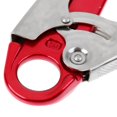 thumbnail image 4 of Outdoor Rock Climbing Carabiner Scaffold Working Snap Hook Exploring Fall Protection Buckle Rappelling Equipment Sports Supplies Red, 4 of 7