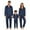 Z03-Navy, variante sur Gaexia Pyjamas de Noël pour la Famille Parfaits Vêtements de Nuit d'Hiver pour Couples & Ensembles de Vêtements de Nuit pour les Vacances en Famille