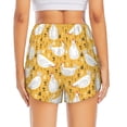 thumbnail image 4 of Goofa Funny Chicken Printed Women 2 in 1 Running Shorts,Quick Dry Athletic Workout Shorts,High Waisted Athletic Shorts with Liner Pockets-Large, 4 of 9
