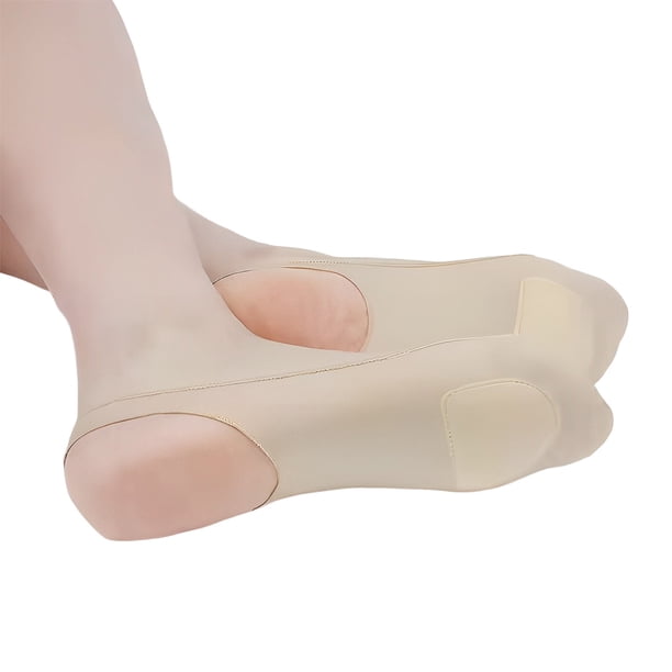 Calcetines Antideslizantes para Mujer Sonducket, 2 Piezas, Color de piel
