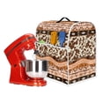 thumbnail image 2 of ZIATUBLES Mixer Dust Cover Polyester Kitchen Appliance Decor Cover Multi-Functional Home Attachments Accessories Compatible with 4.5-5 Quart, American Tribe Sunflower Cow Print, 2 of 7