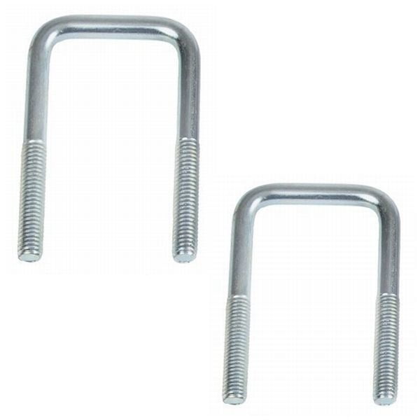 Boat Trailer UBolt 3 Inch Zinc Plated Steel (Pair)