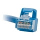 C2G Ethernet 3 ft Cat6 3ft Câble - Sans Éclisse - 550MHz - Pack de 50 - Bleu - Câble de Raccordement - RJ-45 (M) à RJ-45 (M) - - CAT 6 - Moulé, Sans Éclisse, Toronné - Bleu (Pack de 50) – image 5 sur 6