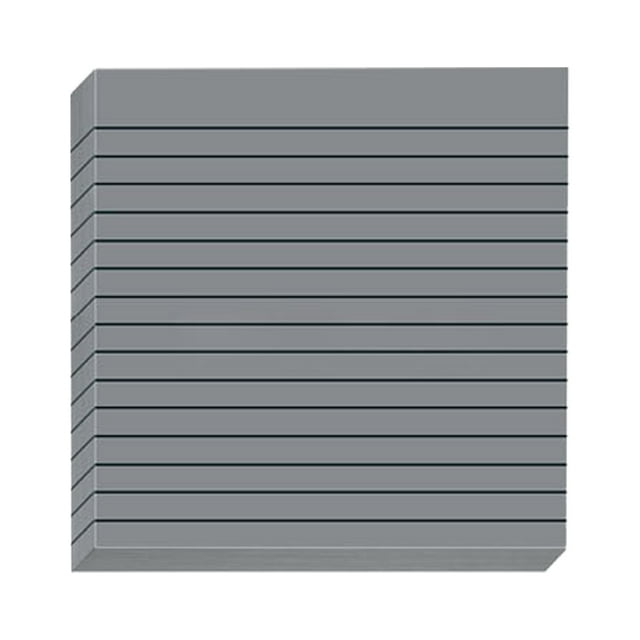 Meiiso Note Autocollante Transparente Croisée Vintage Rétro Grise pour Bureau Armoire, Notes Autocollantes Lignées 3X3 Po Poteau Couleurs Vintage Bloc-Notes Autocollant Son Adhérence