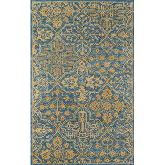 Momeni COSETCOS-1BLU2380 Indian Hand Tufted Area Rug, Blue - 2 ft. 3 in. x 8 ft.