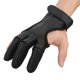 thumbnail image 4 of Arco tiro con arco tres dedos guantes protectores de dedos equipo de protección de tiro tamaño XL, 4 of 8