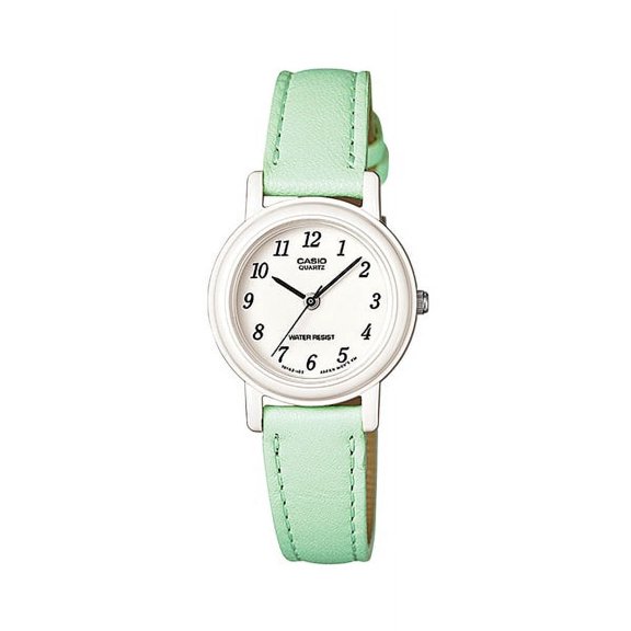Women's Light Green Genuine Leather Analog Watch LQ139L-3B